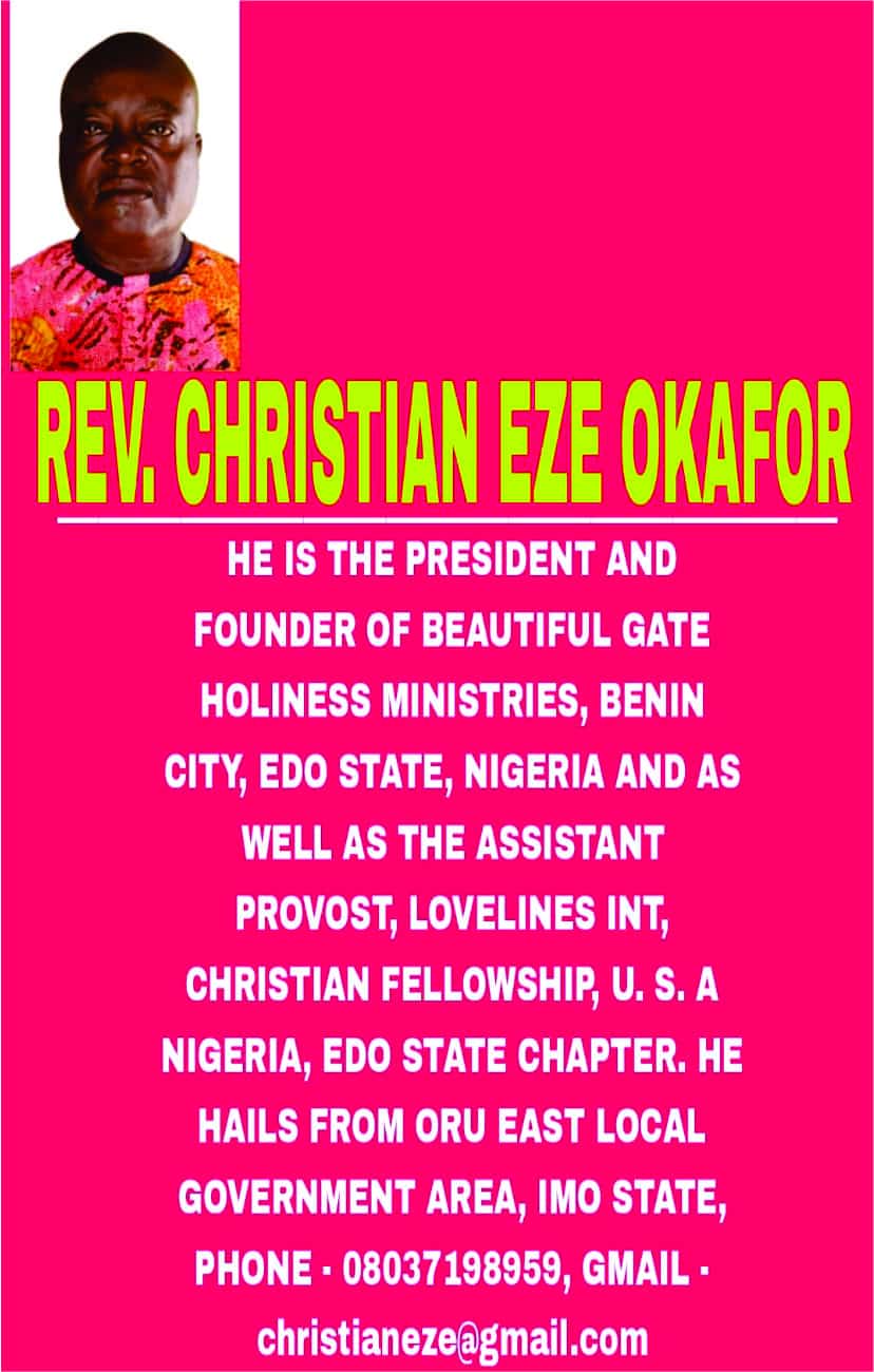 Rev. Christain Eze