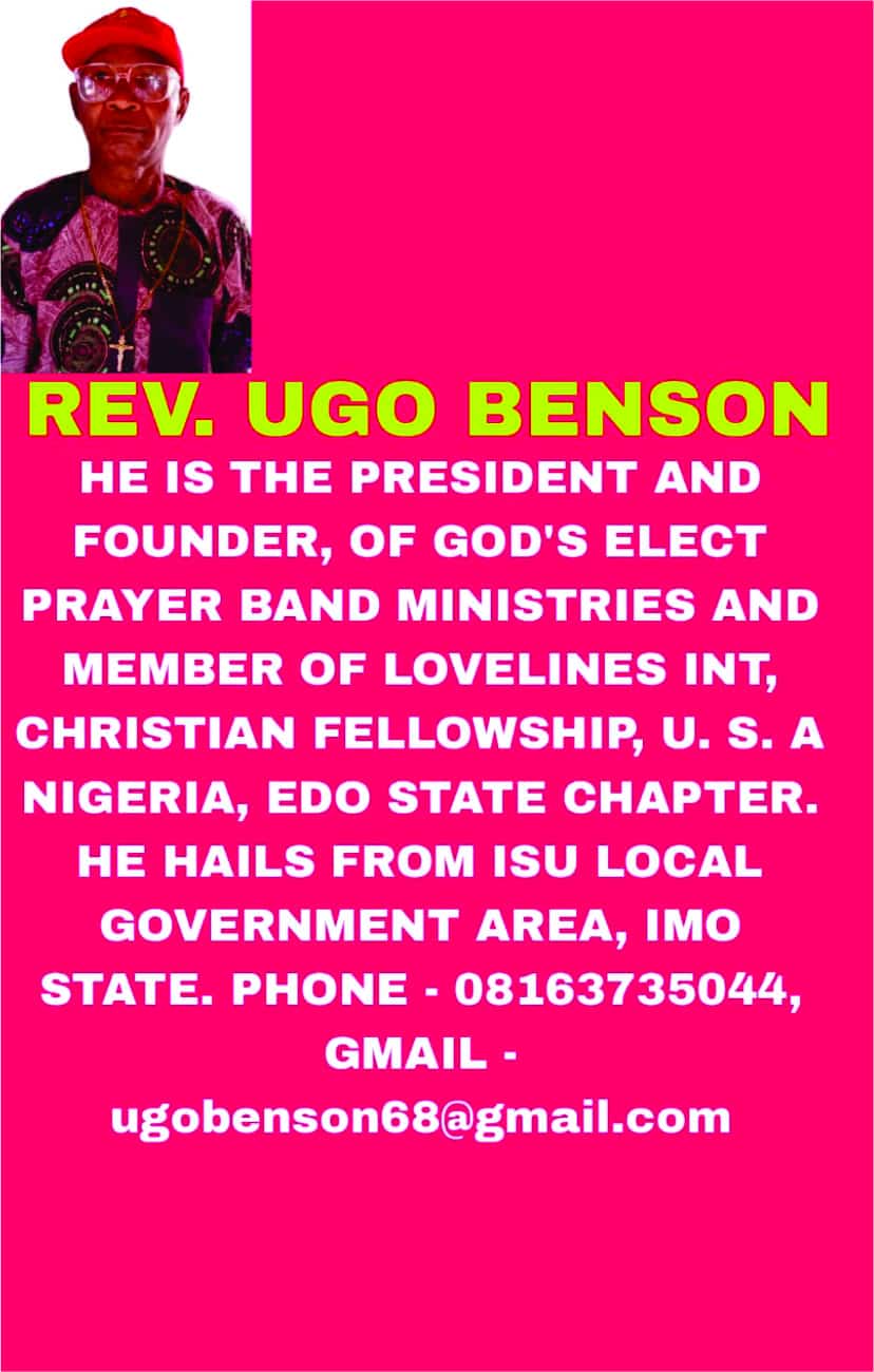 Rev. Ugo Benson